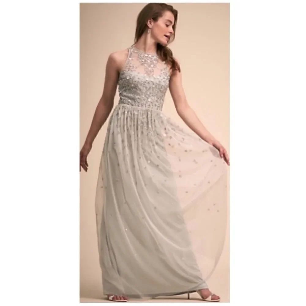 💯 NEW ANTHROPOLOGIE X BHLDN Ginny Dress